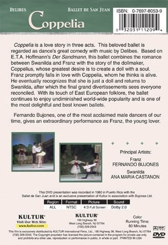 COPPELIA DVD 5 Ballet