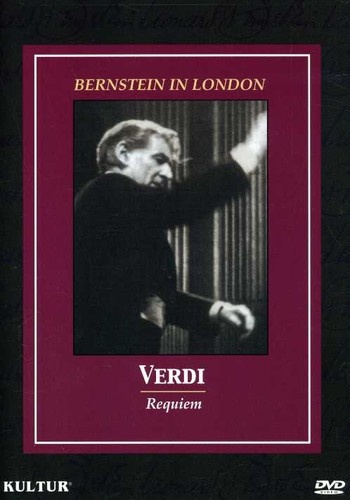 BERNSTEIN IN LONDON: Verdi Requiem DVD 5 Classical Music