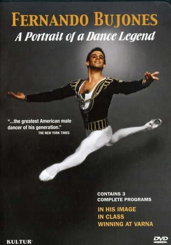 Fernando Bujones: A Portrait Of A Dance Legend (3 Programs on 1 DVD) DVD 9 Ballet