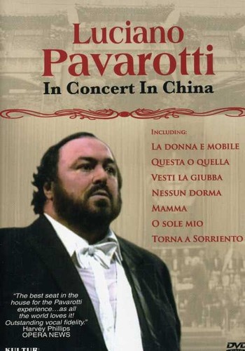 LUCIANO PAVAROTTI IN CONCERT IN CHINA (Municipal Opera) DVD 5 Opera