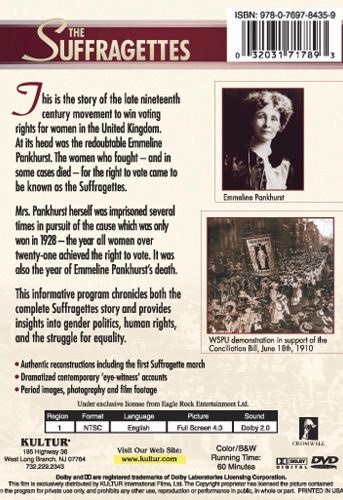 The Suffragettes DVD 5 History