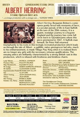 ALBERT HERRING (Glyndebourne Festival Opera) DVD 9 Opera
