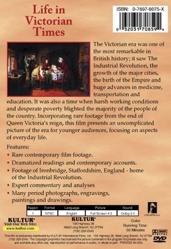 LIFE IN VICTORIAN TIMES DVD 5 History