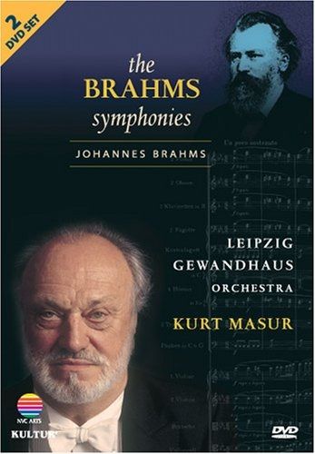 THE BRAHMS SYMPHONIES (2 DVD set) DVD 9 (2) Classical Music