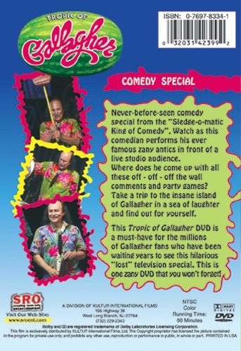Tropic of Gallagher Comedy Special DVD 5 Comedy