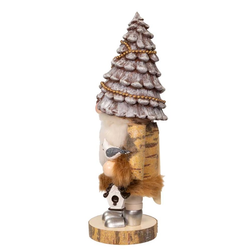 10" Rustic Glam Gnome Nutcracker