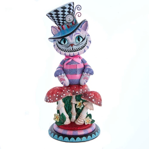 15" Hollywood Nutcrackers Cheshire Cat Nutcracker