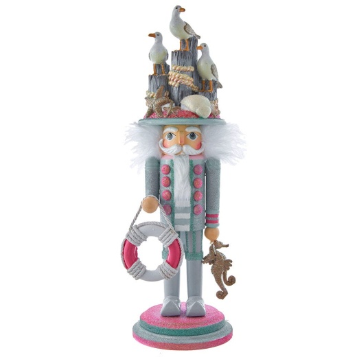 18" Hollywood Nutcrackers™ Coastal Seagull Nutcracker