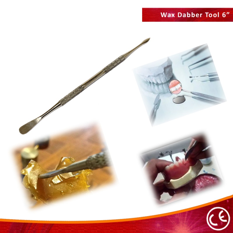 Bdeals 6" Dual Tip Dental Probe Pick Wax Carver Tool Stainless Steel