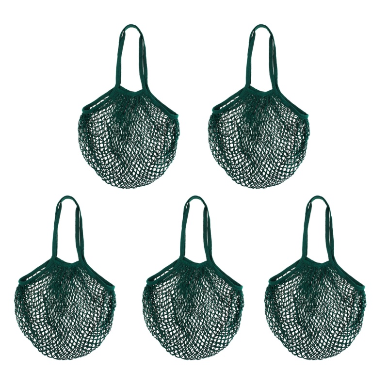 Reusable Grocery Mesh Bag, Set of 5
