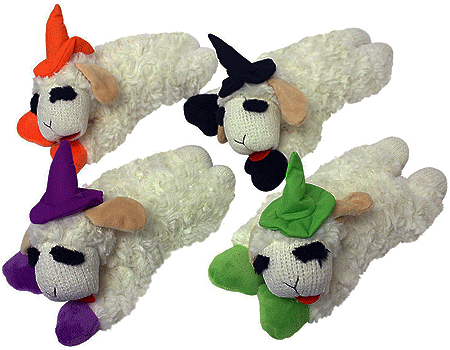 Multipet Halloween Lamb Chop 10 inch Dog Toy