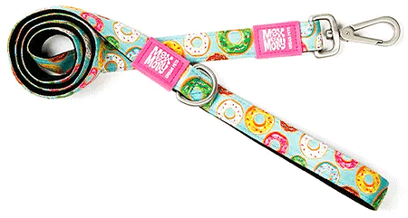 Max&Molly Classic Neoprene Leash Donuts XS 3/8" X 4Ft