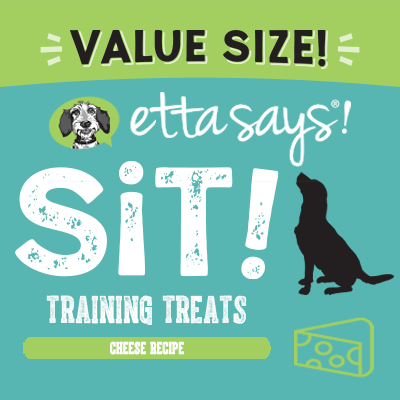 Etta Says Sit! Training Treats Cheese 16Oz - Soft & Chewy Dog Treats for Training and Snacking