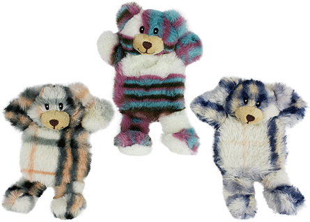 Multipet Minipet Plush Berman Bear 7" Assorted