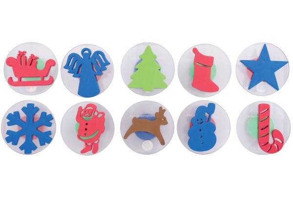 Giant Stampers - Christmas Shapes - Set Of 10