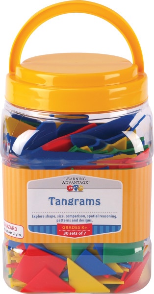 Tangrams - Class Pack - 30 Sets - 210 Pieces
