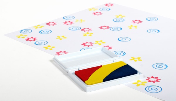 Washable Stamp Pad - 3-In-1 Primary