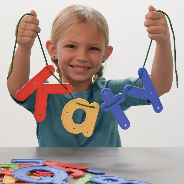 Lacing Alphabet - Uppercase And Lowercase