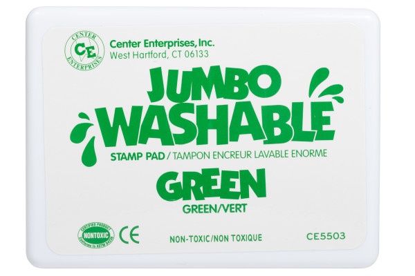 Jumbo Washable Stamp Pad - Green