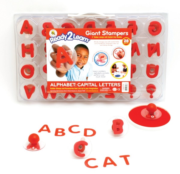 Giant Stampers - Uppercase Letters