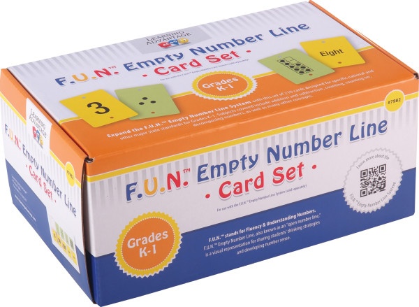 F.U.N. Empty Number Line Card Set - Grades K-1