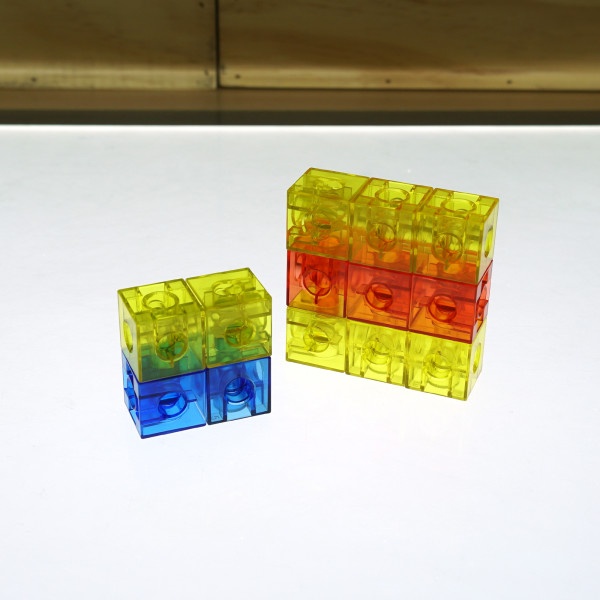 Linking Cubes - Set Of 100 - Translucent