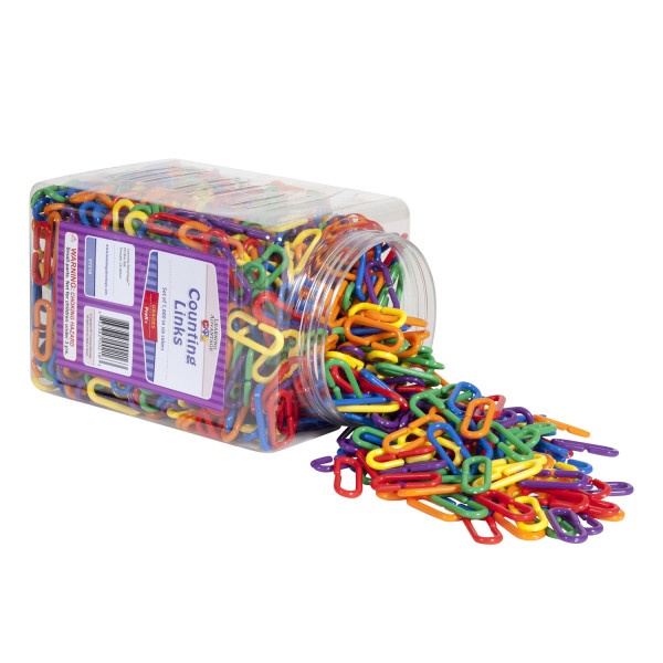 Six-Color Counting Links - Set Of 1,000