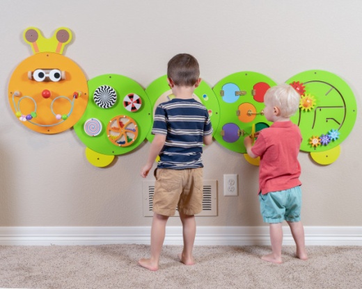 Zebra Activity Wall Panel