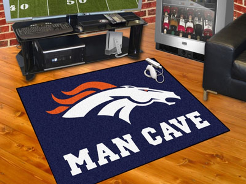 Nfl - Denver Broncos Man Cave All-Star Mat 34"X45"
