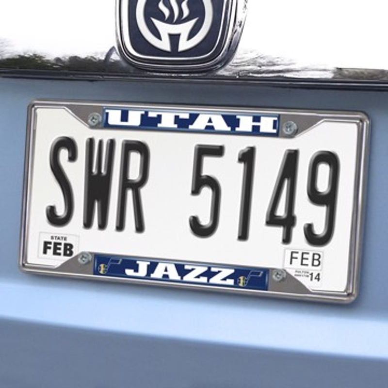 Nba - Utah Jazz License Plate Frame 6.25"X12.25"