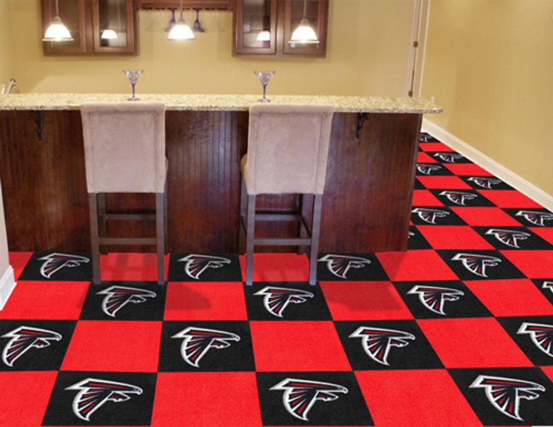 Atlanta Falcons Carpet Tiles 18"X18" Tiles