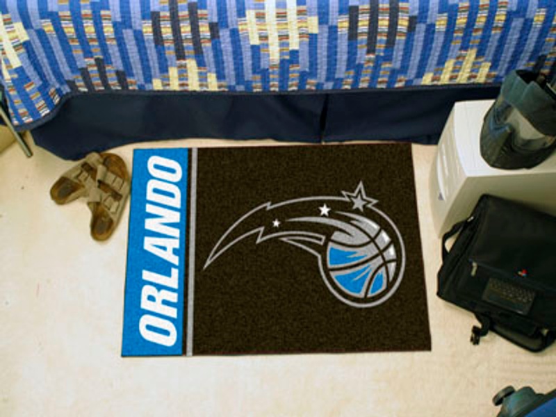 Nba - Orlando Magic Uniform Inspired Starter Rug 19"X30"