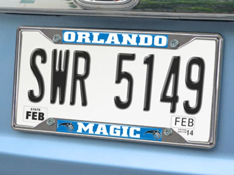 Nba - Orlando Magic License Plate Frame 6.25"X12.25"
