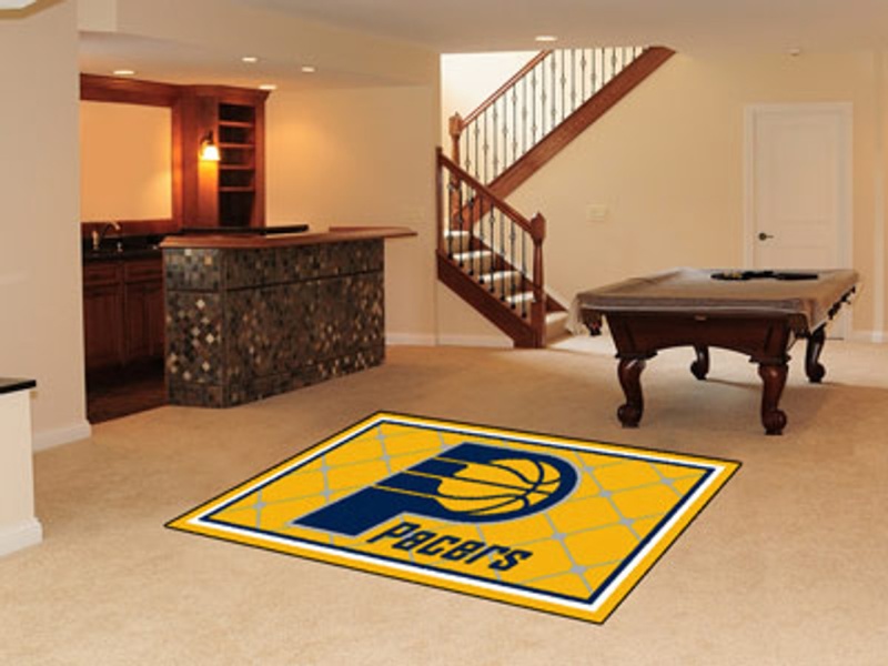 Indiana Pacers Rug 5X8 60"X92"
