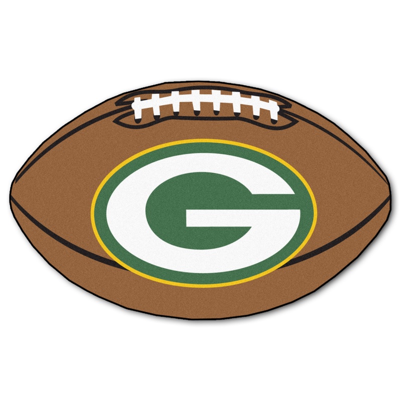 Nfl - Green Bay Packers Football Rug 22"X35"