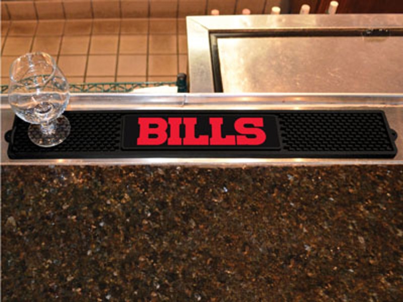 Nfl - Buffalo Bills Drink Mat 3.25"X24"