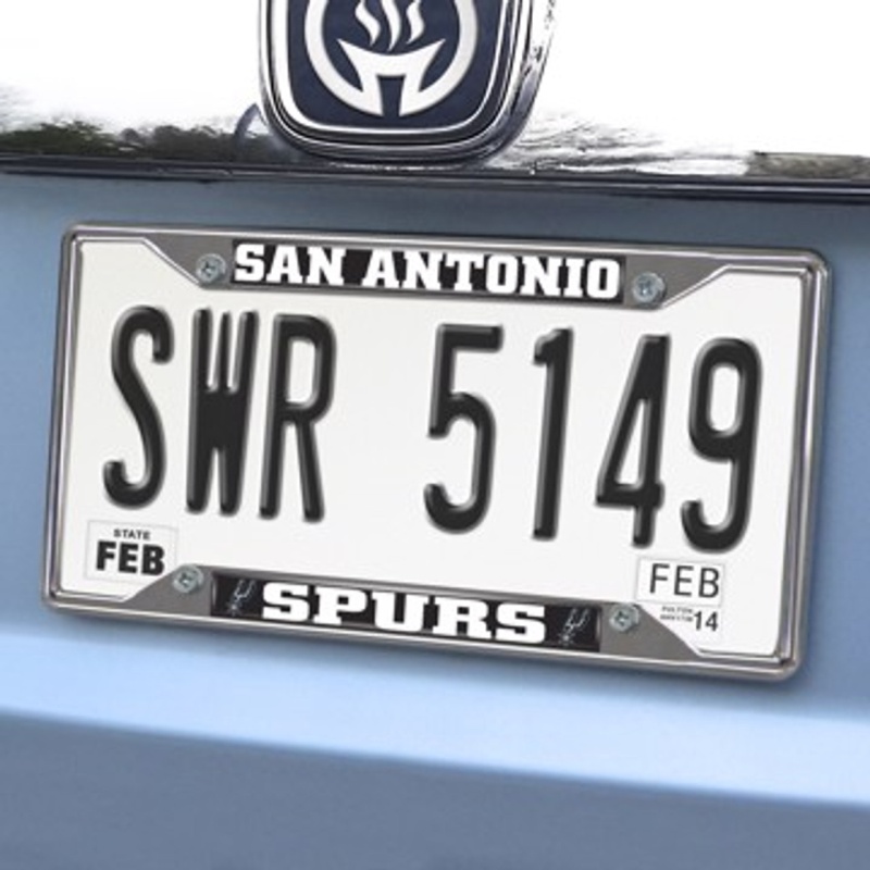 Nba - San Antonio Spurs License Plate Frame 6.25"X12.25"