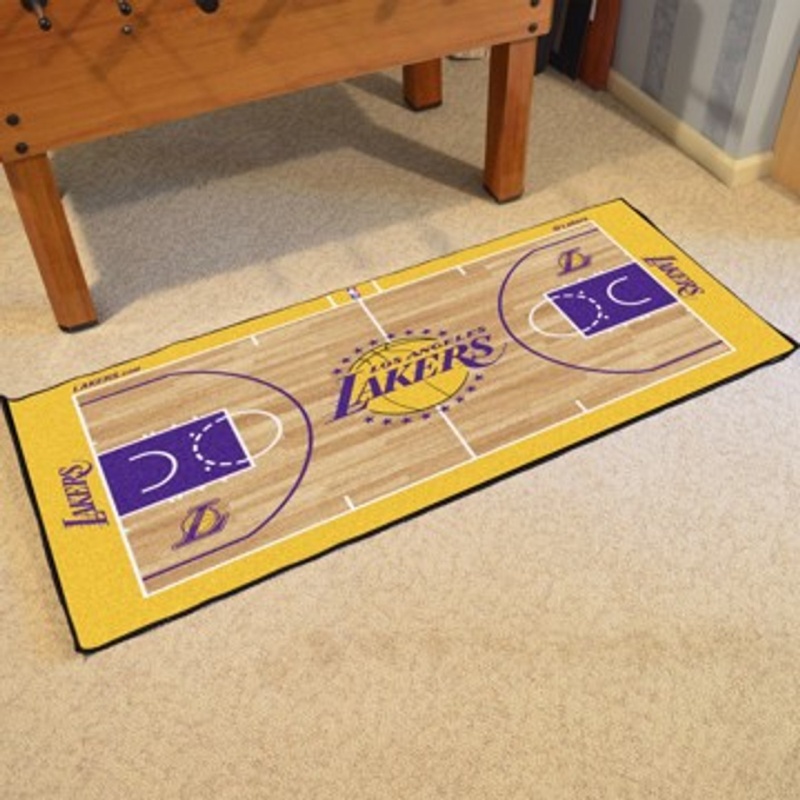 Nba - Los Angeles Lakers Large Court Runner 29.5X54