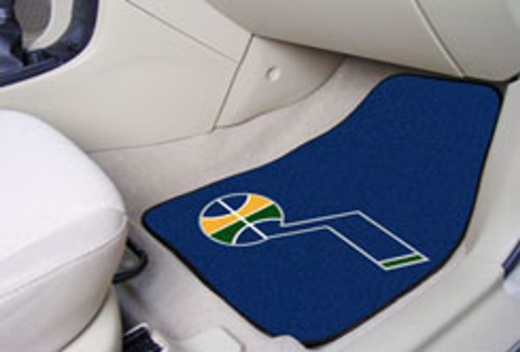 Utah Jazz 2-Piece Carpeted Car Floor Mats