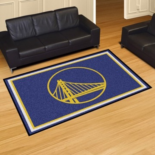 Golden State Warriors Rug 5X8 60"X92"