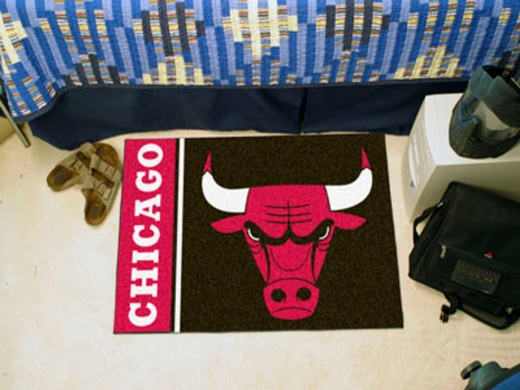 Chicago Bulls Uniform Inspired Starter Rug 19"X30"