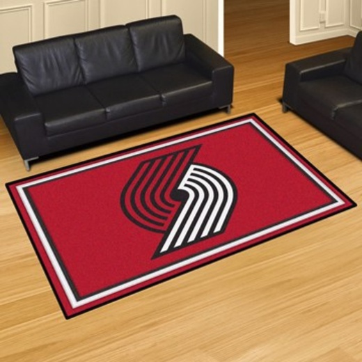 Portland Trail Blazers Rug 5X8 - 60"X92"