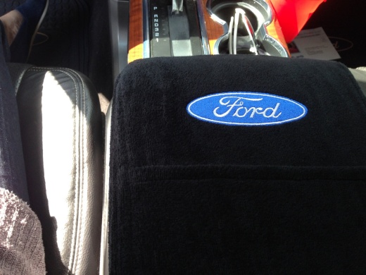 Ford F150 2004-2014 Black Center Console Cover