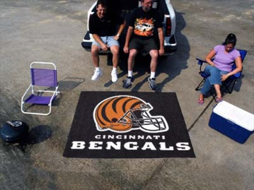 NFL Cincinnati Bengals Tailgater Rug 60"X72"