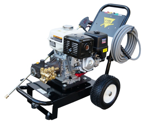 Camspray Cold Water Cart Mount Gas Drive Pressure Washer 3500Psi/3500Hxs