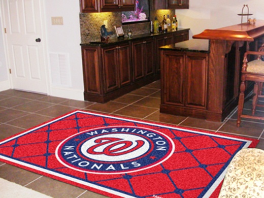 Washington Nationals Rug 5X8 60"X92"