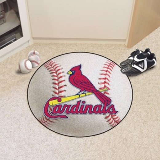 MLB - St. Louis Cardinals Baseball Mat 26" Diameter