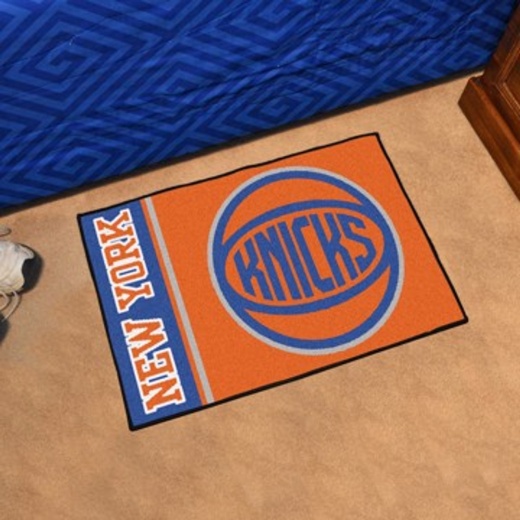 NBA New York Knicks Uniform Inspired Starter Rug 19"X30"