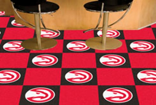 Atlanta Hawks Carpet Tiles 18"x18"
