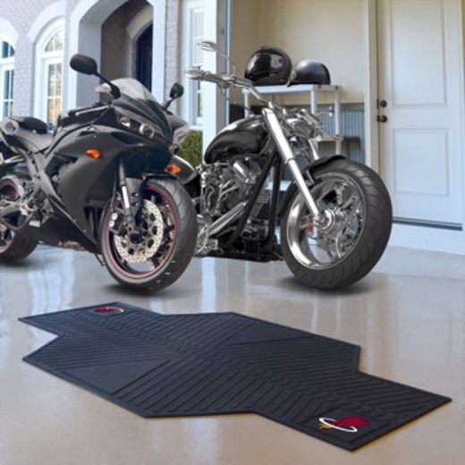 NBA Miami Heat Motorcycle Mat 82.5" L x 42" W